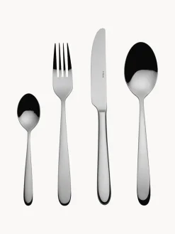 Clearance Cubertería pulida espejo Tulip, 6 comensales (24 pzas.) Juego De Cubiertos|Vajillas Completas