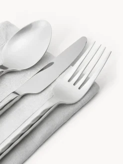 Discount Cubertería pulida martillada Miles, 4 comensales (20 pzas.) Juego De Cubiertos|Vajillas Completas