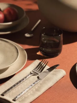 Discount Cubertería pulida martillada Miles, 4 comensales (20 pzas.) Juego De Cubiertos|Vajillas Completas