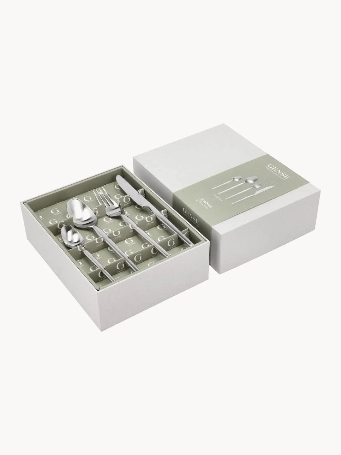 Juego De Cubiertos|Vajillas Completas>Gense Cubertería satinada Dorotea, 4 comensales (16 pzas.)