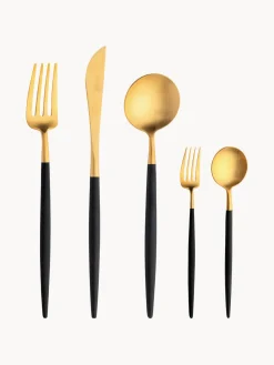 Cubiertos artesanal Goa, tamaños diferentes Juego De Cubiertos|Vajillas Completas