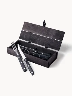 Online Cubiertos de bistec con caja Old Farmer, tamaños diferentes Juego De Cubiertos|Vajillas Completas