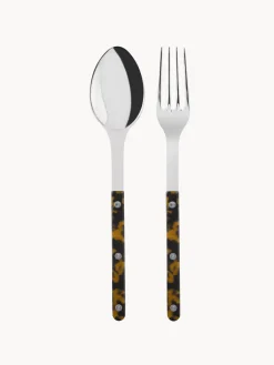 Cuchillos De Cocina Y Bloques|Cuchillos De Queso>Sabre Paris Cubiertos para ensalada de acero inoxidable Bistrot