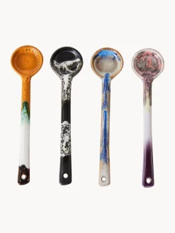 Juego De Cubiertos|Vajillas Completas>HKLIVING Cucharas artesanales con esmalte reactivo 70s