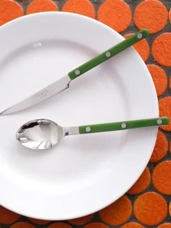 Sale Cucharita de acero inoxidable Bistrot Cubiertos Individuales|Juego De Cubiertos