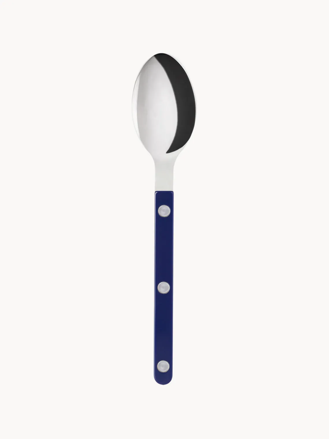 Cubiertos Individuales|Juego De Cubiertos>Sabre Paris Cucharita de acero inoxidable Bistrot Azul oscuro, plateado