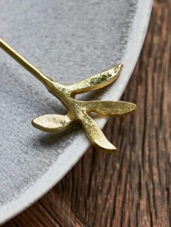 Cucharitas de postre pulidas Serve, 4 uds. Cubiertos Individuales|Juego De Cubiertos