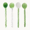 Cubiertos Individuales|Juego De Cubiertos>HKLIVING Cucharitas de vidrio Emeralds, 4 uds.
