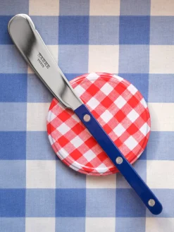 New Cuchillo de mantequilla de acero inoxidable Bistrot Cubiertos Individuales|Juego De Cubiertos