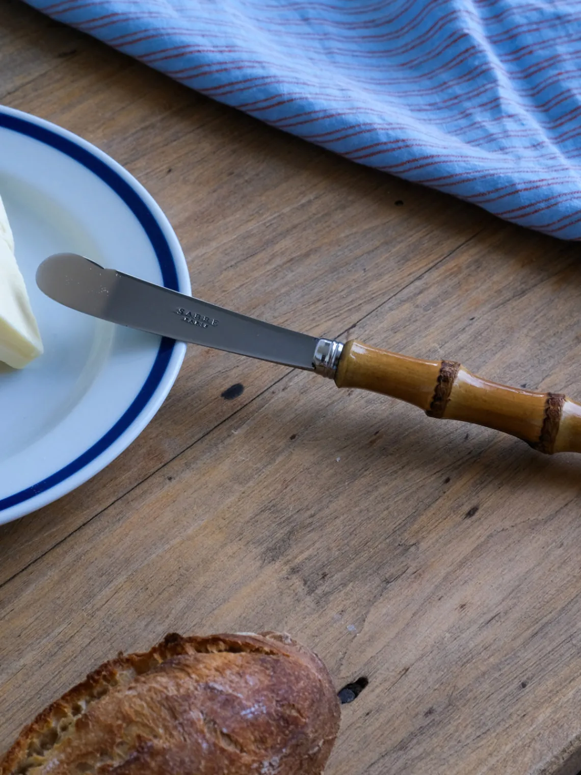 Online Cuchillo para mantequilla de bambú Panda Cubiertos Individuales|Juego De Cubiertos