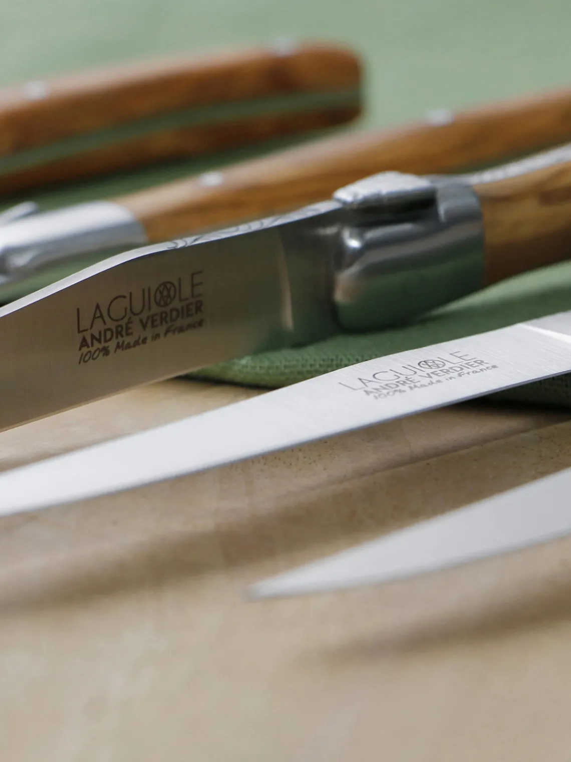 Discount Cuchillos artesanales satinados Essentiel, 6 uds. Cuchillos De Cocina Y Bloques|Cubiertos Individuales