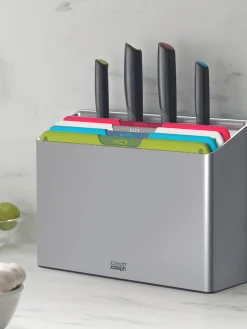 Cuchillos de cocina y tablas de cortar con soporte Folio Icon Plus, 9 pzas. Tablas De Cortar|Utensilios De Cocina