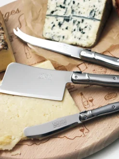 Cuchillos De Cocina Y Bloques|Cuchillos De Queso>Laguiole Cuchillos de queso Debutant Inox, 3 uds.