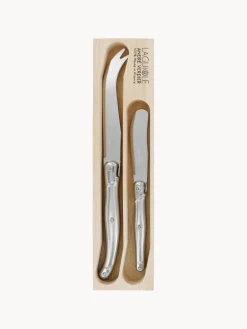 Cuchillos De Cocina Y Bloques|Cuchillos De Queso>Laguiole Cuchillos de queso Debutant Inox, 2 uds.
