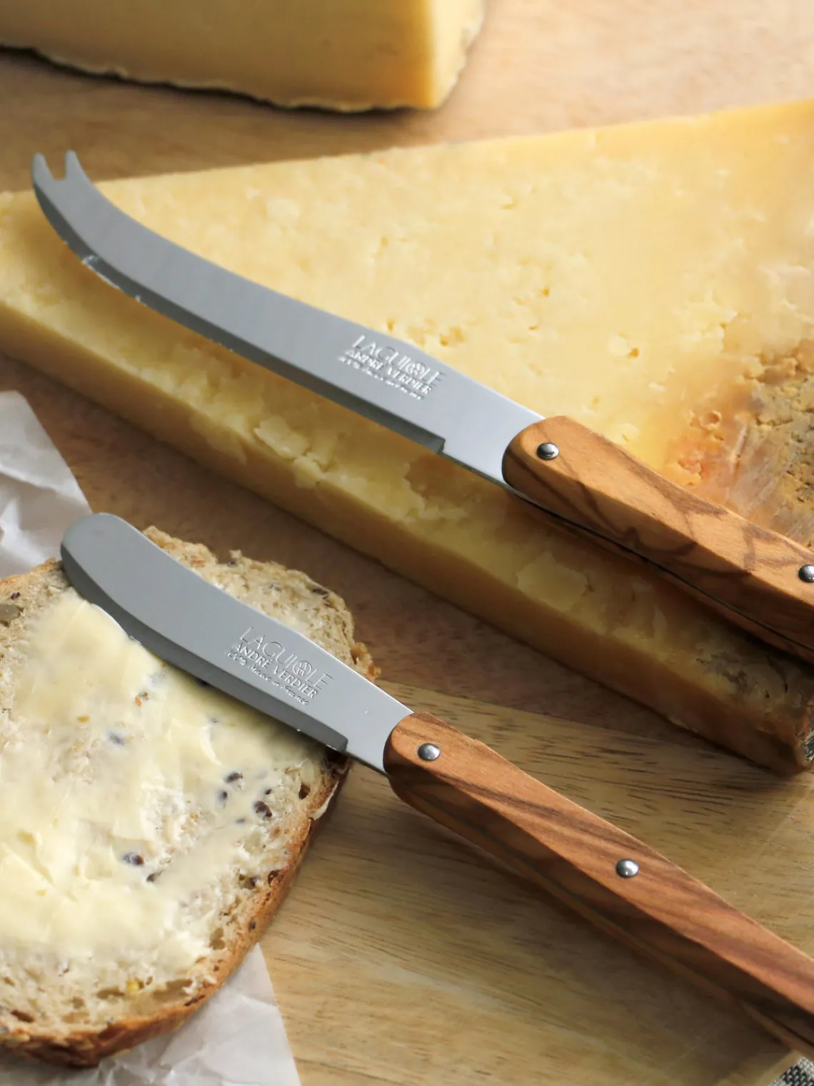 Cuchillos De Cocina Y Bloques|Cuchillos De Queso>Laguiole Cuchillos para queso Debutant Country, 2 uds.