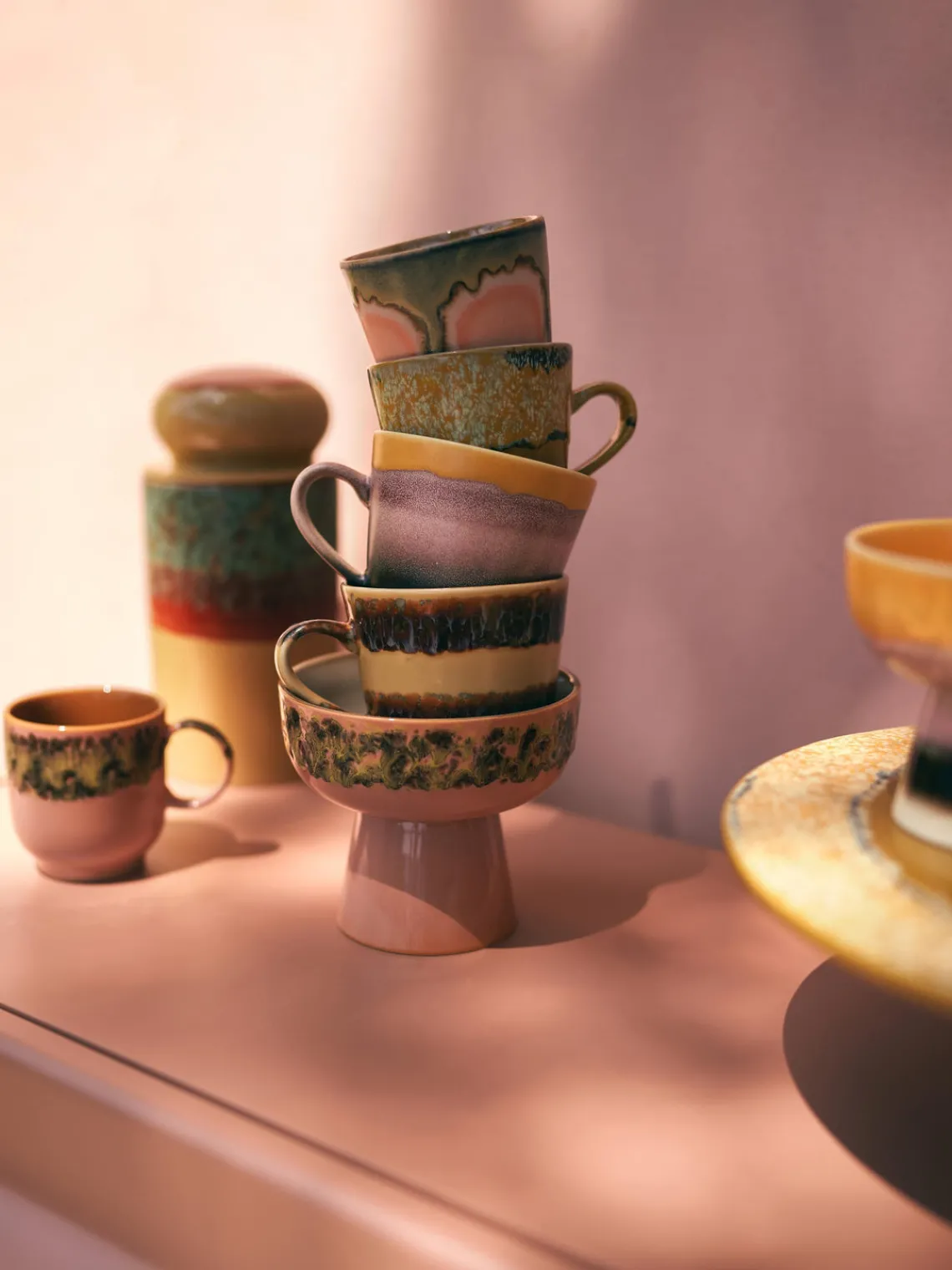 Cuencos Aperitivos|Vajillas Completas>HKLIVING Cuenco artesanal 70's