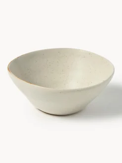 Boles Y Tazones|Vajillas Completas>Ferm Living Cuenco de cerámica Flow Blanco Off White jaspeado
