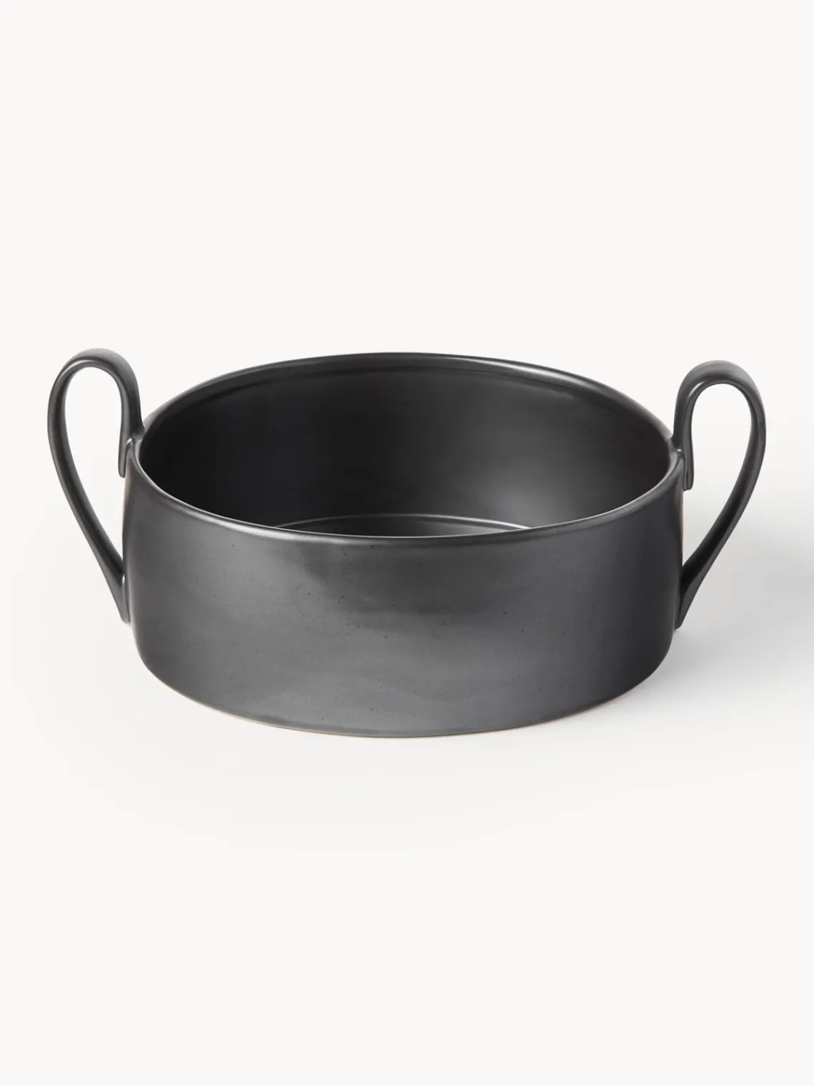 Cuencos Y Platos De Servir|Vajillas Completas>Ferm Living Cuenco de cerámica Flow Negro