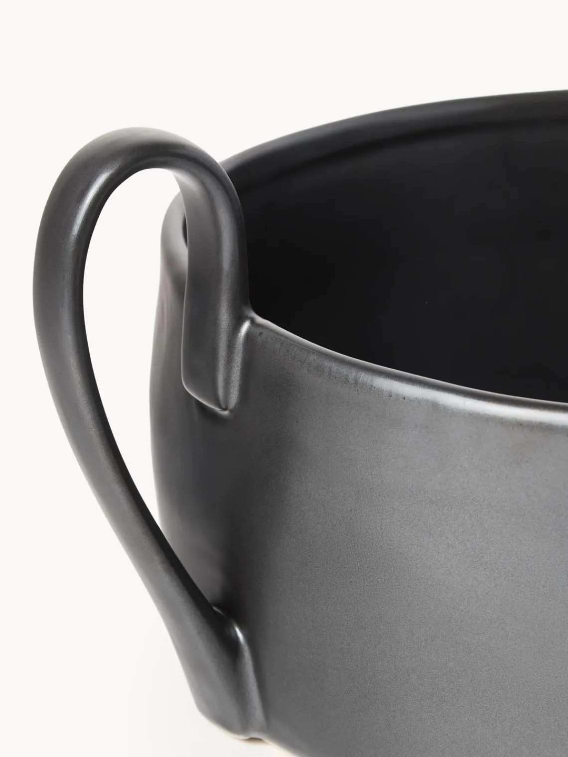 Cuencos Y Platos De Servir|Vajillas Completas>Ferm Living Cuenco de cerámica Flow Negro