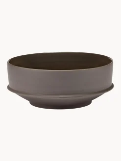 New Cuenco de porcelana con esmalte reactivo Dune Cuencos Y Platos De Servir|Vajillas Completas