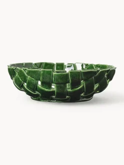 Hot Cuenco de servir artesanal Plait Cuencos Y Platos De Servir|Vajillas Completas