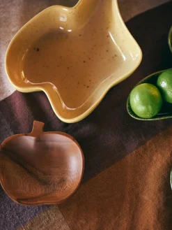 Cuencos Y Platos De Servir|Vajillas Completas>HKLIVING Cuenco de servir artesanal de gres Shell