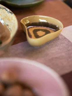 Cuencos Y Platos De Servir|Vajillas Completas>HKLIVING Cuenco de servir artesanal de gres Shell