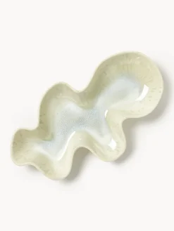 Hot Cuenco de servir artesanal de gres Shell Cuencos Y Platos De Servir|Vajillas Completas