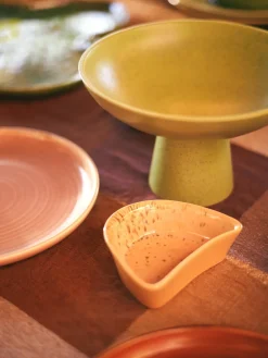 Cuencos Y Platos De Servir|Vajillas Completas>HKLIVING Cuenco de servir artesanal de gres Shell