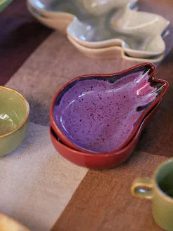 Cuencos Y Platos De Servir|Vajillas Completas>HKLIVING Cuenco de servir artesanal de gres Shell