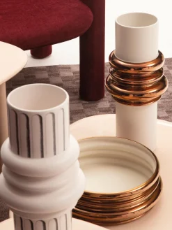 Discount Cuenco decorativo de cerámica Ordini Cuencos Decorativos|Jarrones