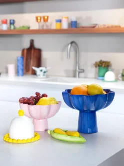 Cuencos Decorativos|Jarrones></noscript>&k Amsterdam Cuenco decorativo pintado a mano Sun Rosa claro