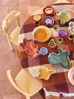 Cuencos Y Platos De Servir|Vajillas Completas></noscript>HKLIVING Cuenco para servir artesanal de gres 70's