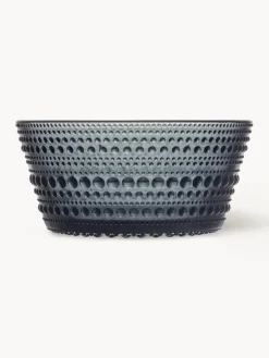 Boles Y Tazones|Vajillas Completas>iittala Cuenco pequeño de vidrio Kastehelmi Gris oscuro transparente