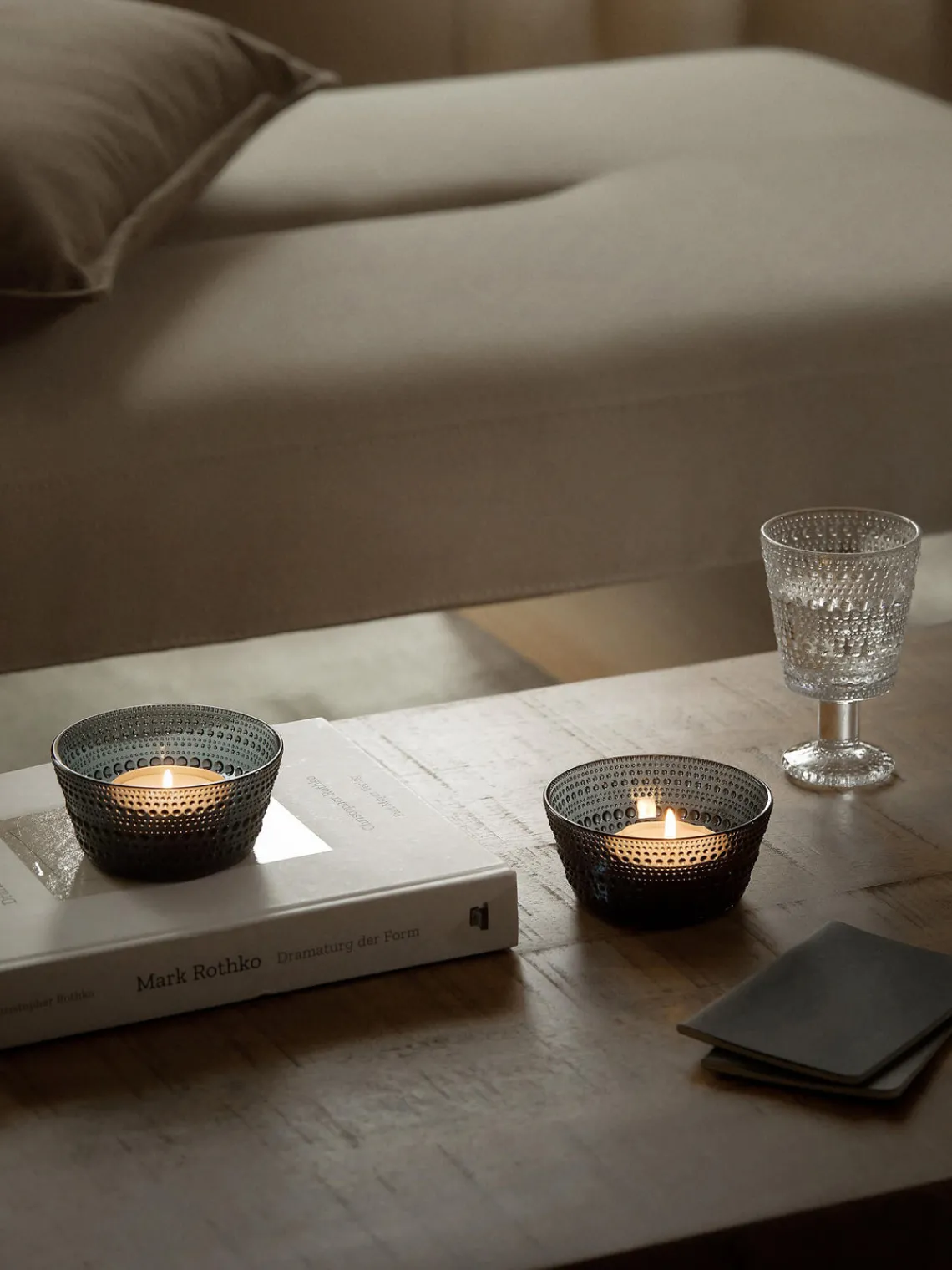 Boles Y Tazones|Vajillas Completas>iittala Cuenco pequeño de vidrio Kastehelmi Transparente