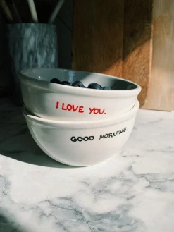 Boles Y Tazones|Vajillas Completas>Anna + Nina Cuenco pintado a mano I Love You