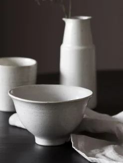 Boles Y Tazones|Vajillas Completas>House Doctor Cuenco Pion Blanco Off White jaspeado