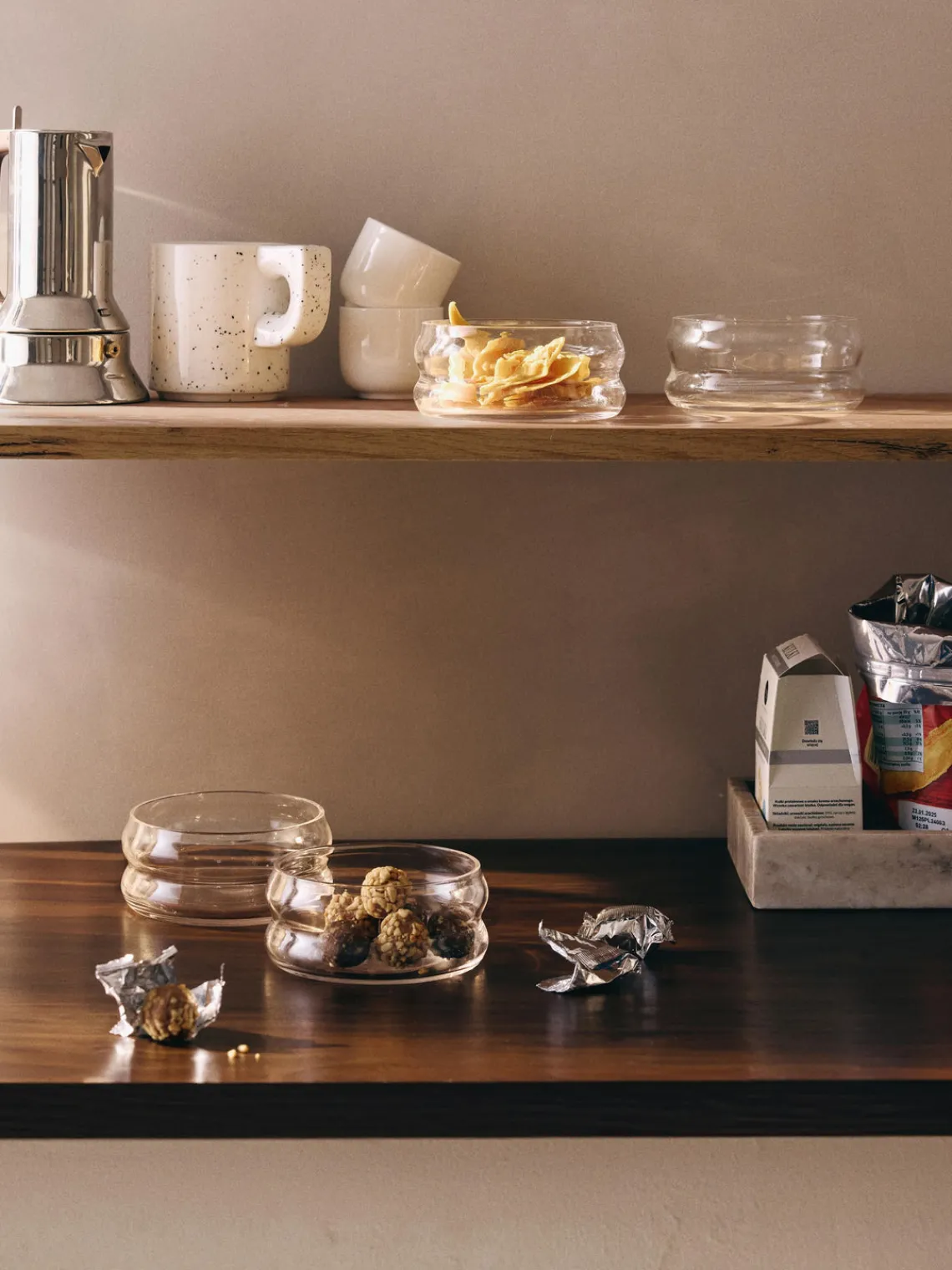 Online Cuenco soplado artesanalmente Bubbly, 4 uds. Boles Y Tazones|Vajillas Completas