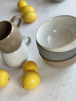 Sale Cuencos artesanales Addison, 3 uds. Boles Y Tazones|Vajillas Completas