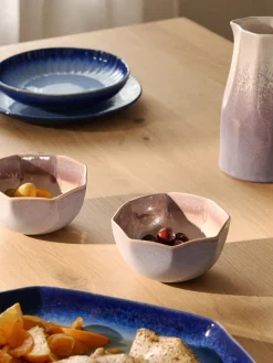 Hot Cuencos artesanales con esmalte reactivo Vinci, 4 uds. Boles Y Tazones|Vajillas Completas