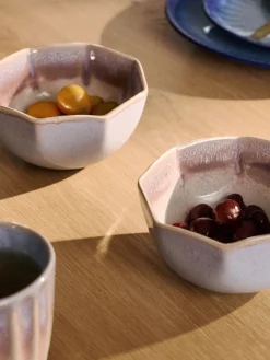 Hot Cuencos artesanales con esmalte reactivo Vinci, 4 uds. Boles Y Tazones|Vajillas Completas