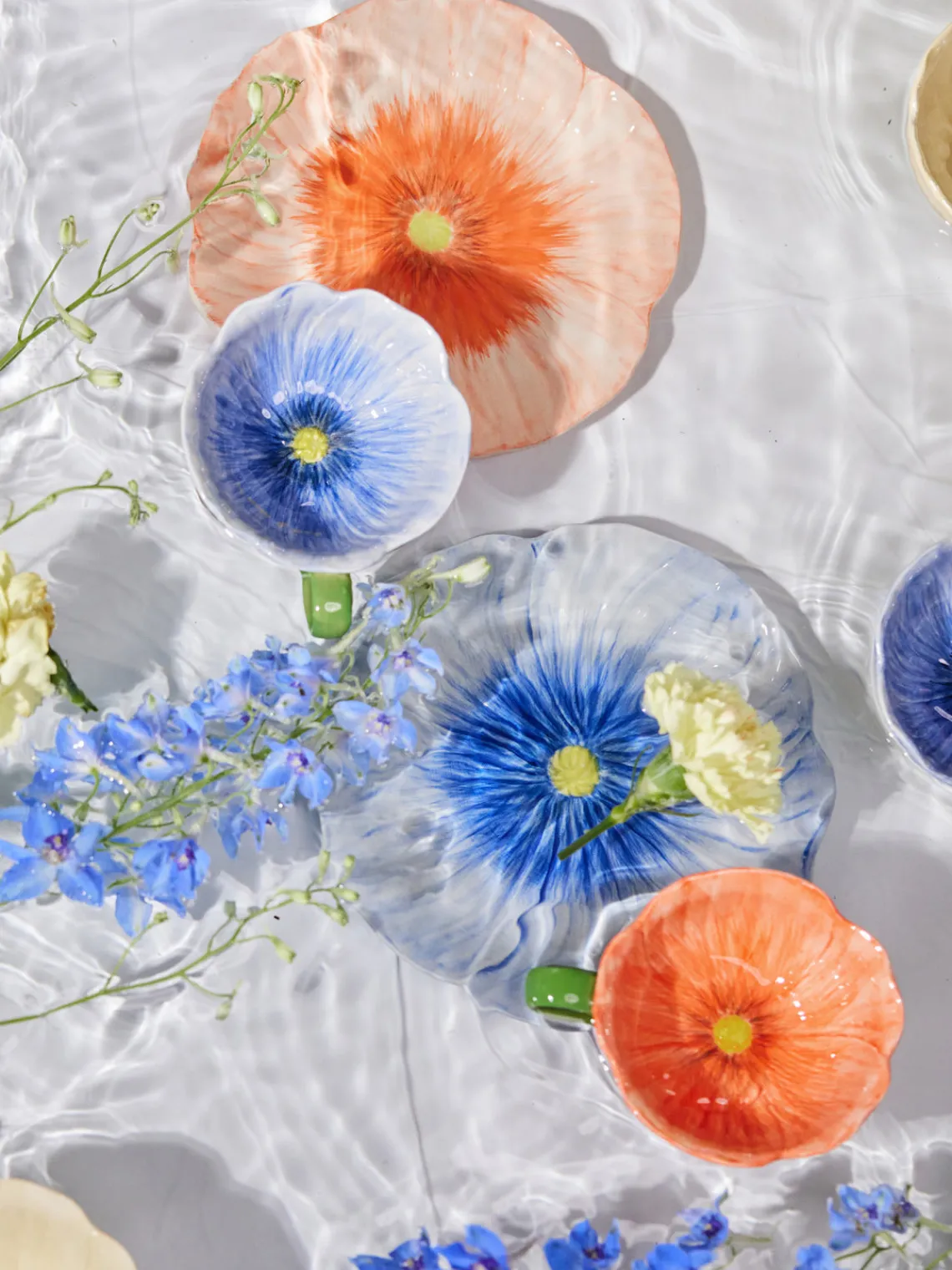 Cuencos Aperitivos|Vajillas Completas>byon Cuencos artesanales con relieves Poppy, 2 uds.