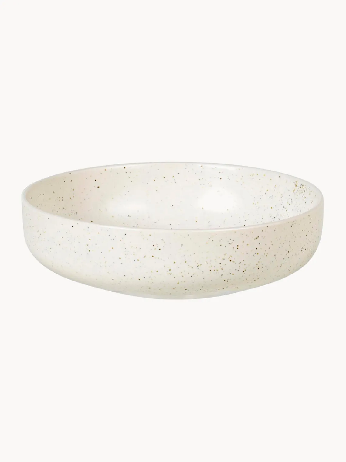 Boles Y Tazones|Vajillas Completas>Broste Copenhagen Cuencos artesanales de gres Nordic Vanilla, Ø 22 cm, 4 uds.