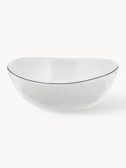 New Cuencos artesanales de porcelana Salt, Ø 17 cm, 4 uds. Boles Y Tazones|Vajillas Completas