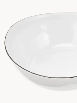 New Cuencos artesanales de porcelana Salt, Ø 17 cm, 4 uds. Boles Y Tazones|Vajillas Completas