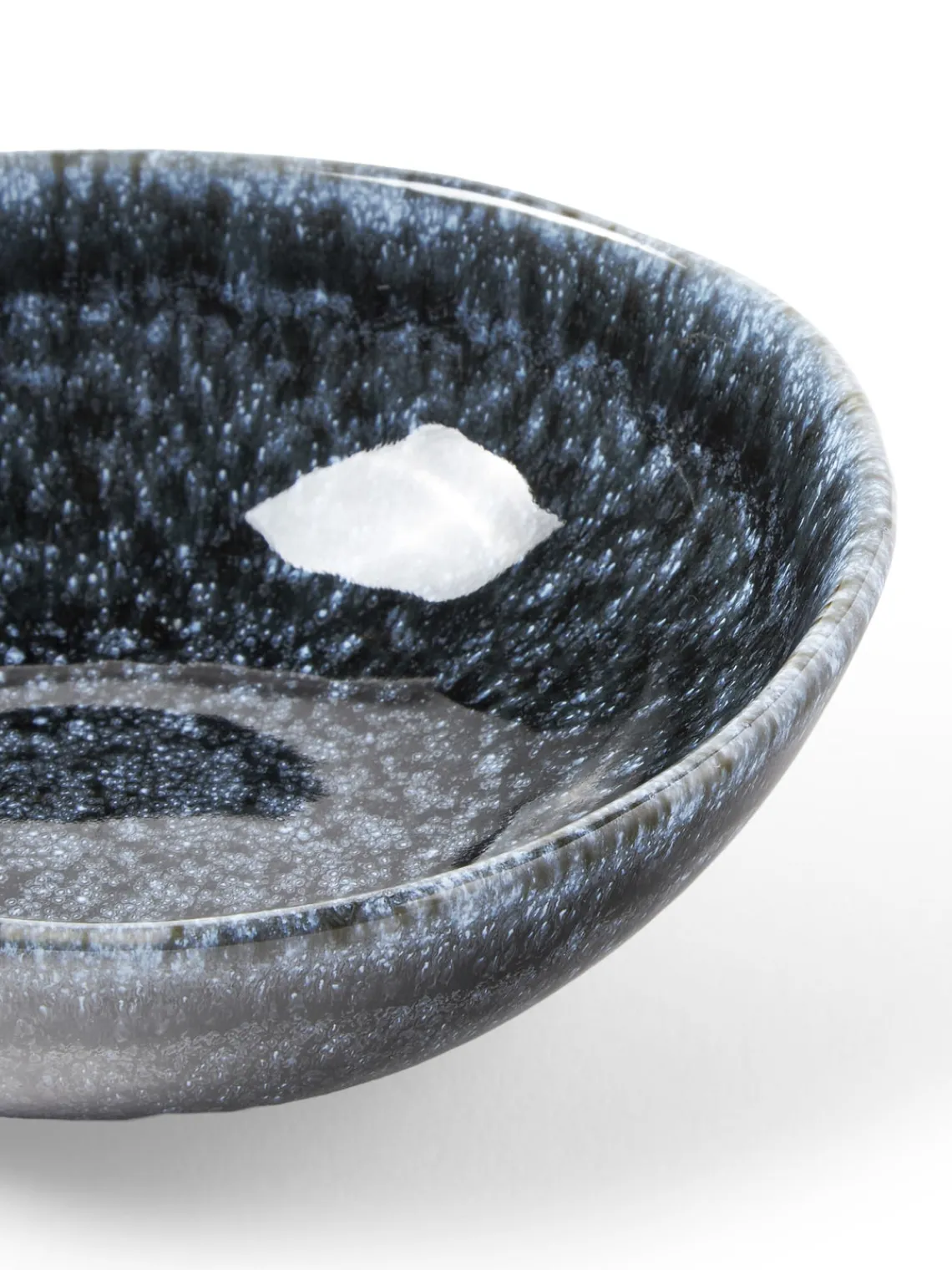 Boles Y Tazones|Vajillas Completas>Westwing Collection Cuencos artesanales en forma orgánica Macey, 4 uds. Tonos grises azulados brillantes