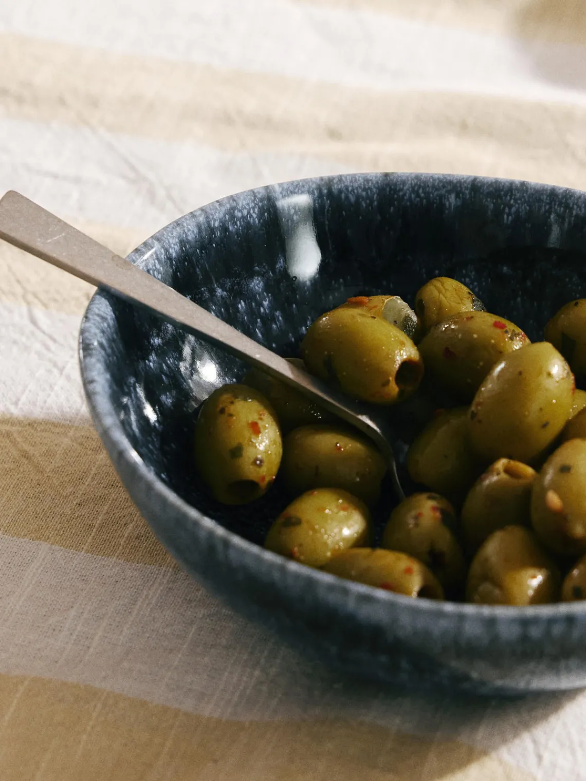 Boles Y Tazones|Vajillas Completas>Westwing Collection Cuencos artesanales en forma orgánica Macey, 4 uds. Tonos grises azulados brillantes