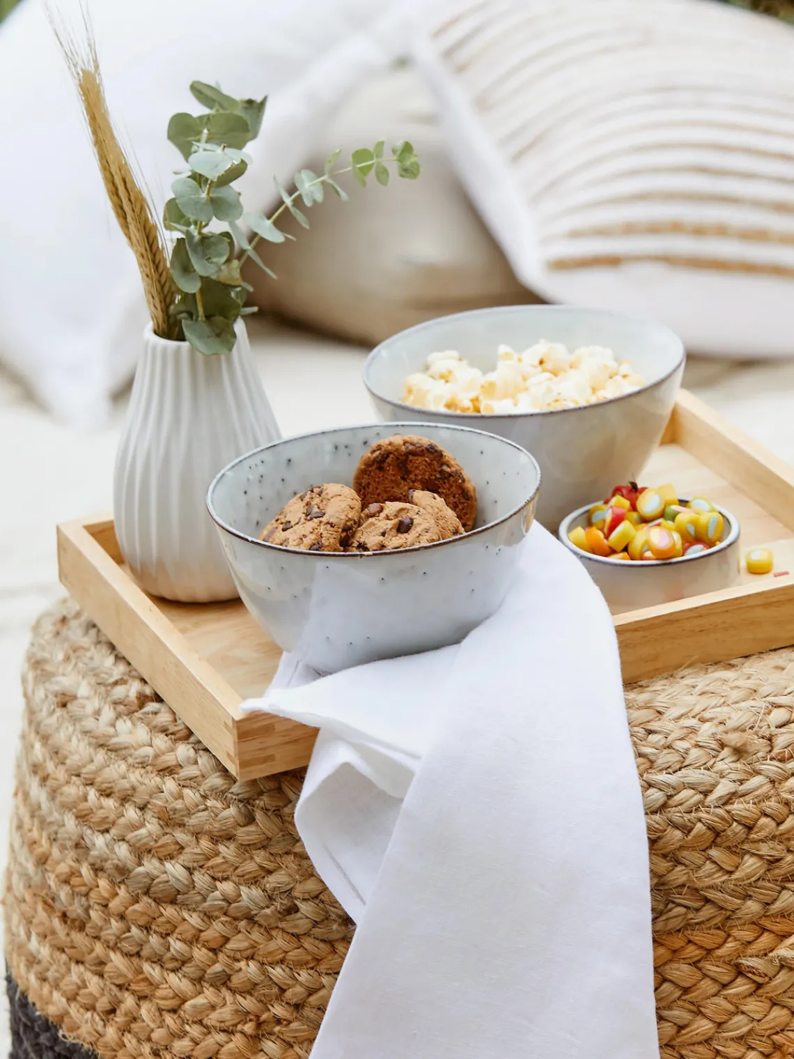 Boles Y Tazones|Vajillas Completas>Broste Copenhagen Cuencos artesanales , 4 uds. Nordic Sand