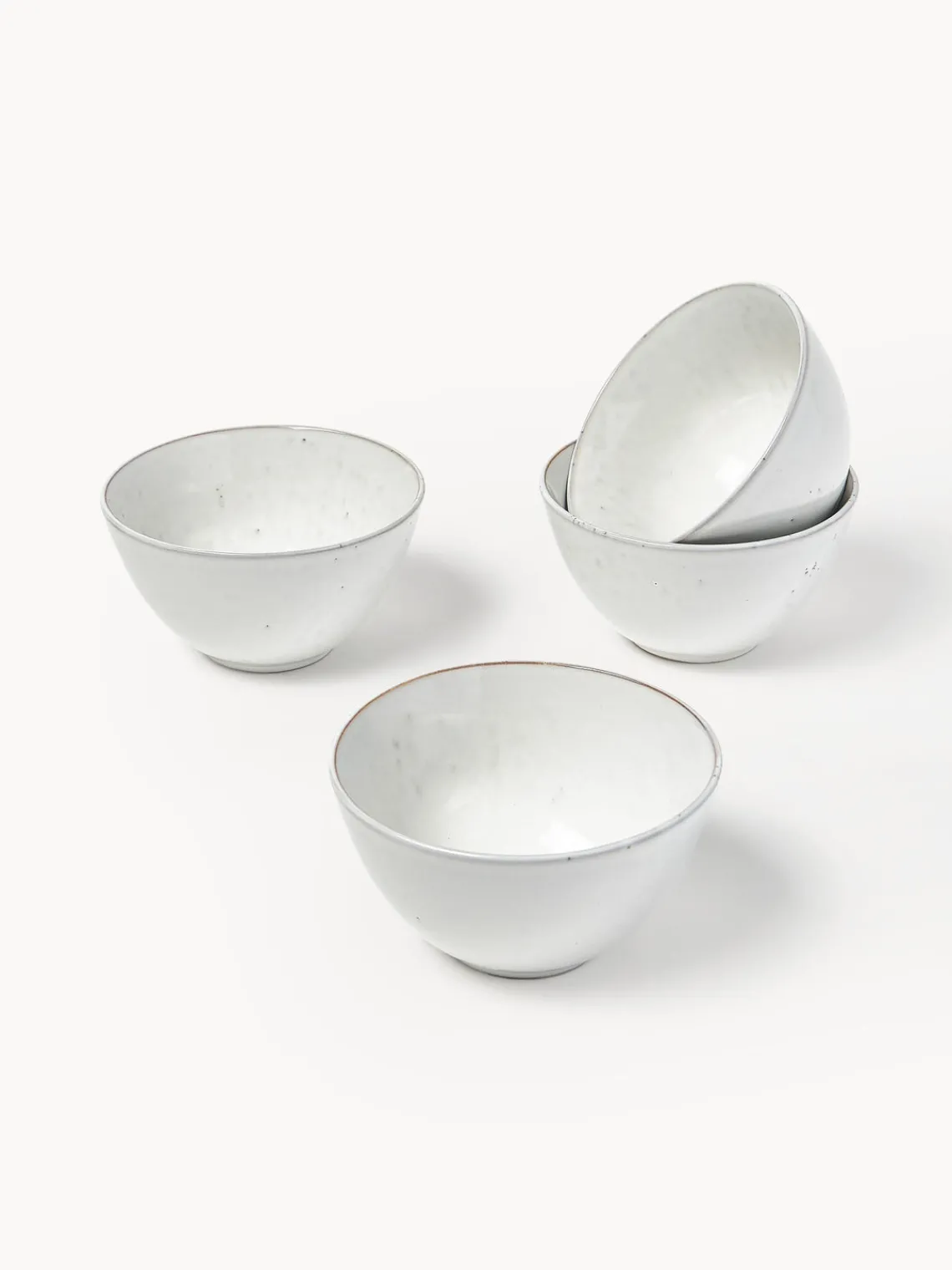 Boles Y Tazones|Vajillas Completas>Broste Copenhagen Cuencos artesanales , 4 uds. Nordic Sand