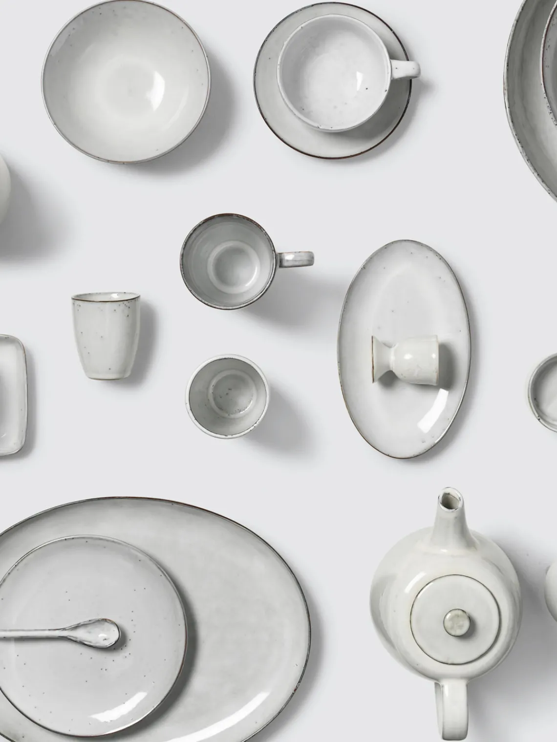 Boles Y Tazones|Vajillas Completas>Broste Copenhagen Cuencos artesanales , 4 uds. Nordic Sand